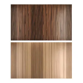 Wood panel set